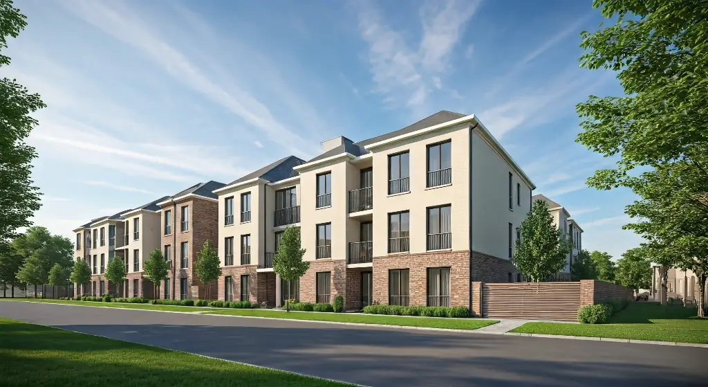 property development mock up